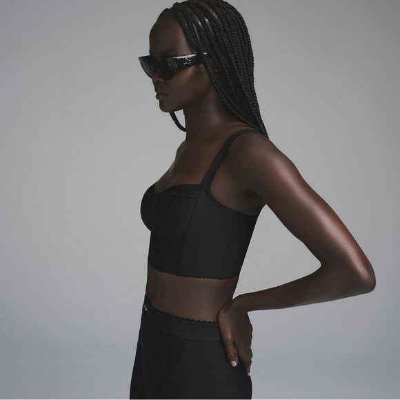 Dolce & Gabbana & Skims Black Women's Bra SKIMS BODY BUSTIER XS NWT L71 - - Picture 3 of 7